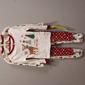 Chickpea NWT 4-piece 100% Cotton Holiday Pajama Sets